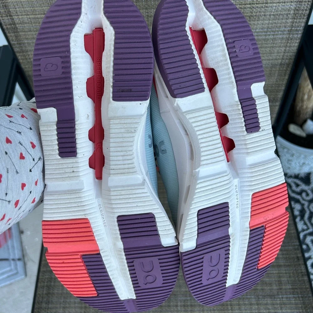 FP Movement X On Cloud 9.5 Cloudnova Form 2 Sneakers Running Free People Floral - Picture 7 of 10